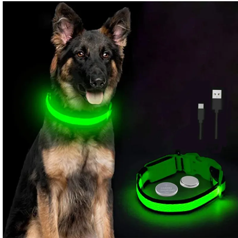 GlowPup Rechargeable LED Dog Collar – Glow-in-the-Dark Safety & Night Visibility - Image 3